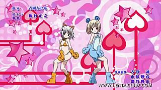 Belly dancers in suisei no gargantia dxd anime