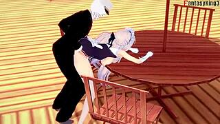 Belfast action heats up at restaurant in fantasy anime