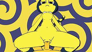 Watch ankha get fucked hard in this original animation!