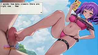 I’m overwhelmed by this otherworldly beach hentai titty fuck