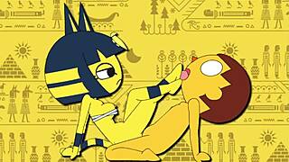 Watch ankha get fucked hard in this original animation!