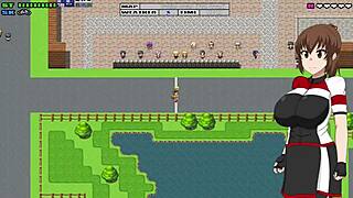 Girl paints body and paint comes off in rain - Flash Cycling Ride 2 Part 7 😍🌧️