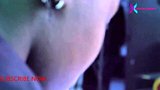 Feeling the intense pleasure of big black cock