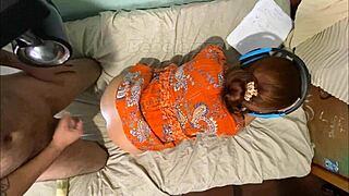 Tight pussy drilled after math class in rough POV