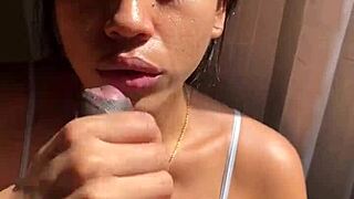 Big Booty Brunette Seduces Stepbrother for Wild Action. What’s Her Secret?