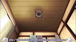 why does a devoted wife get coerced in this wild hentai visual novel game?