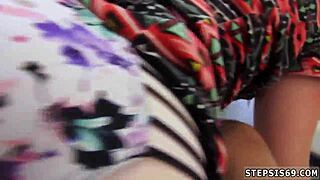 Teen Princess Faces Harsh Punishment In Garage With Steppal's Dark Obsession