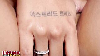 Latina Porn Casting with Brace Face Teen Getting Pussy Stretched and Cum Filled