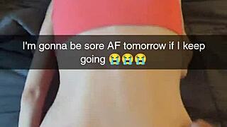 Cheating yoga milf cucked and creampied by fitness instructor on snapchat