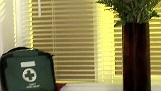 brunette latina with big boobs sucks, fucks, and gets a facial cumshot