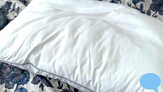 She bends over for hard doggy.