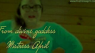 Dominatrix Mistress April Craves Double Fisting in Horny Holes