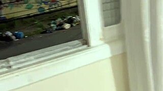 Pierced mature begs neighbor for more than sugar, wants cock!