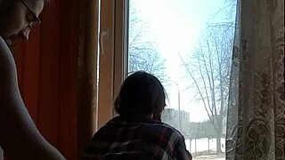 helga bosk doin' risky window sex... people walkin' by, oh man!