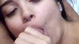 Debora prado, the submissive wife, gives sloppy blowjob every night before bed