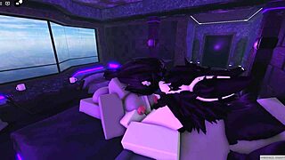 Roblox妹被好友狠干