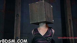 inflicting pleasure on babe's pussy in naked contest