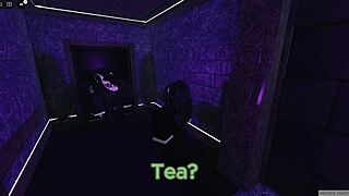 Roblox妹被好友狠干