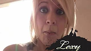 Lexy Lohan Masturbates with Dildo