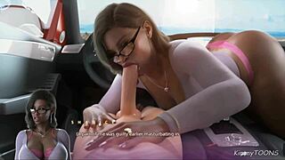 cheating wife screwed by big-dick student during husband’s call, what a scandal!