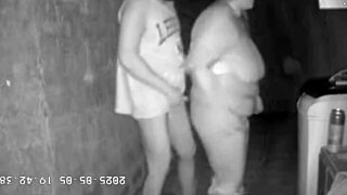 Yo, caught stepmom banging stepson in hidden alley cam!