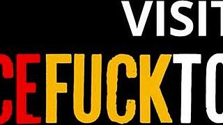 Just saw this hot Latina babe gagging on BWC.