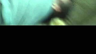 Veronica's smooth and slippery folds in a BDSM threesome