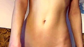 Petite teen 18+ masturbating solo