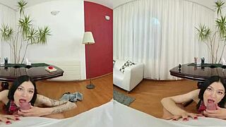 czech vr 569 - sexy brunette loves anal 😈