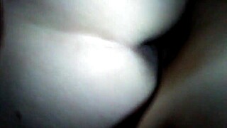 Blindfolded Angie cums hard on my cock, fantasizing wild.