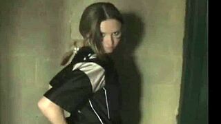 Hotel All Ours! Skinny Teen Lesbians in Lingerie Get Naughty