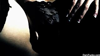 sexy light streams with dani daniels masturbating solo