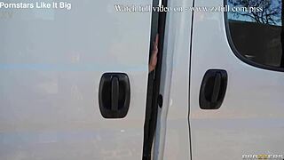 Hell Yeah! Bike Breaker Squirts Hard Until Cops Arrive - Rocky Emerson, Kaiia Eve