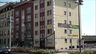 outside eroscenter amor in frankfurt, germany... ugh, wrong spot!