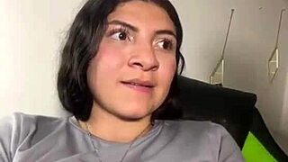 colombian woman with big tits and ass showing off her tremendous assets