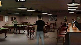 In university of problems 127, the fat curvy character in cute outfit faces various challenges in 3d animation