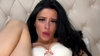 Slutty American Exchange Student Fingers Herself in POV