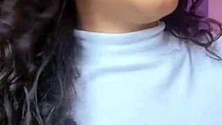 hot brazilian brunette espuletinha begs for your cum