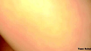 Petite teen stepdaughter pounded hard