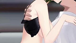 Doing It With My Coworker In 3D Anime, Creampie And Squirting