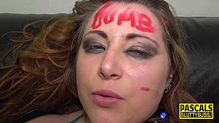 Dominated Chubby Submissive Gets Untied In Bdsm Bondage And Hardcore Toys Session.