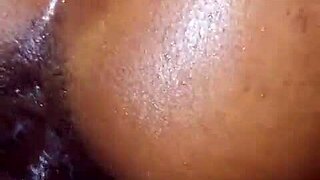 Pretty Girl Bent Over for Dripping Wet Creampie