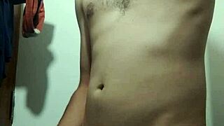 wanna watch me strip for a solo bathroom jerk-off?