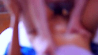 Stepmom and stepbrother's sports buddy sneak around at home 🏠🔥