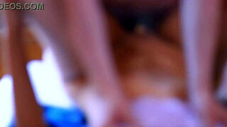 Stepmom and stepbrother's sports buddy sneak around at home 🏠🔥