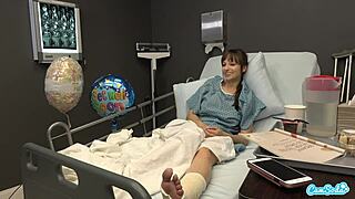 Milf Flashes BF in Public Hospital for Explosive Finish!