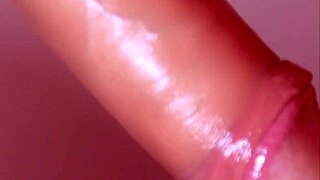 japanese cutie gets messy facial in close up action