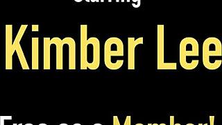 Damn! Sam Cums on Kimber Lee's Ass After Blowjob!