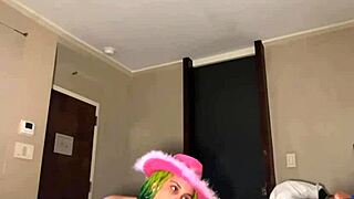 Petite Ebony Slut Stretched By Big Black Cock