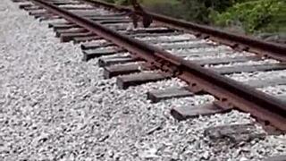 Holy Crap! Fisherman Catches Stripper and Douses Her in Dirty Shower!